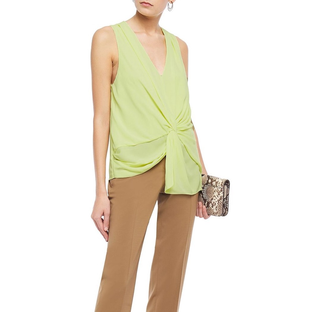 Cinq À Sept “Aisha” Tie-Front Top